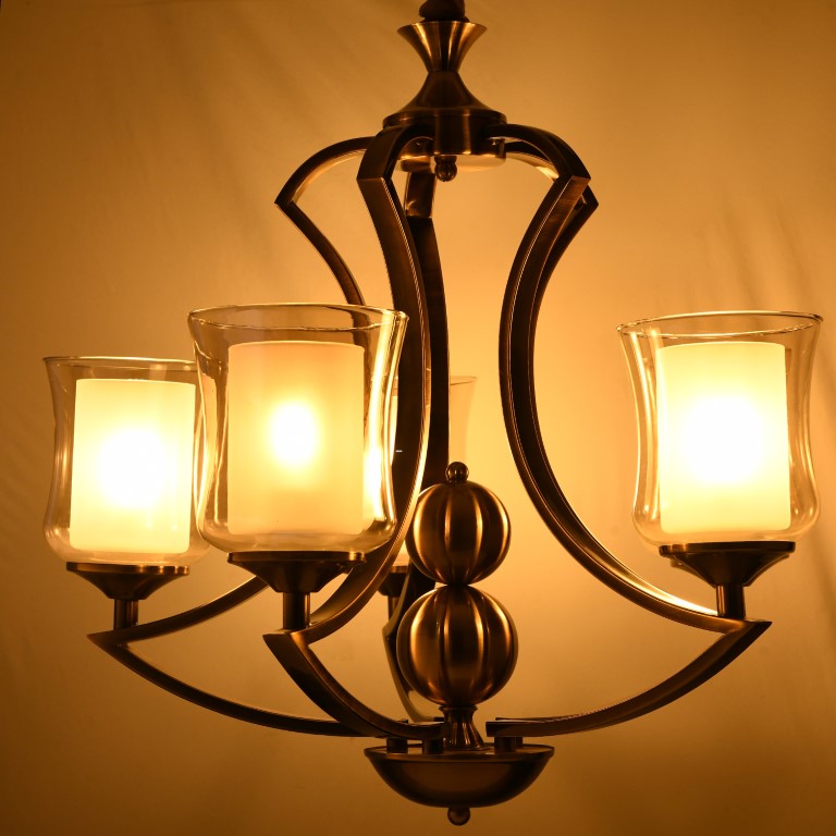 6 Light Contemporary Style Chandeliers for Décor (JH1739/5)